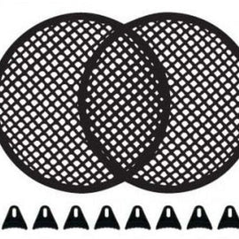 1-Pair 10" Speaker Waffle Clipless Grill for Speakers Woofers GR-10