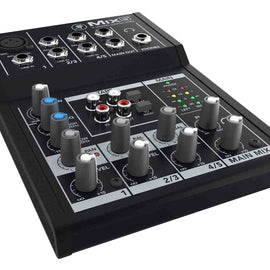 Mackie Mix5 5-Channel Compact Mixer With 2 Stereo 1/4" Line Inputs