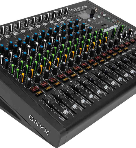 Mackie Onyx16, 16-Channel Premium Analog Mixer with Multi-Track USB