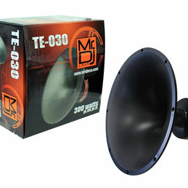 Mr. Dj USA TE-030 12-Inch 300 Watts P.M.P.O Piezo Horn Tweeter
