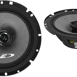 Alpine SXE1726S 6.5" Speakers & AudioControl LC2i PRO 2-Channel Line Output Converter Bundle