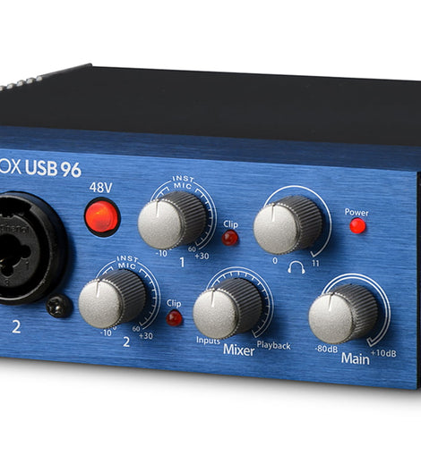 PRESONUS AUDIOBOX USB 96 Audio Interface For Zoom Video Conference Streaming