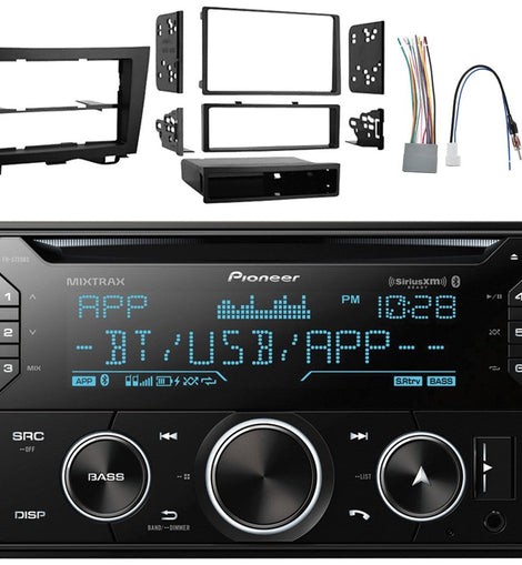 FHS-720BS CD/AM/FM Radio 2-DIN In-Dash Car Stereo kit for 2007-2011 Honda CRV