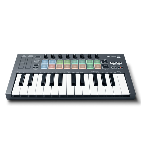 Novation FLKEY-MINI USB MIDI Keyboard Controller for FL Studio (25-Mini Keys)