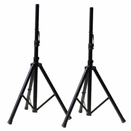 2 PRO Heavy Duty PA DJ Speaker Universal Adjustable Height Tripod Stands