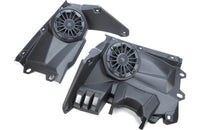 MB Quart MBQX-POD-1 Custom-fit 6-1/2" Speaker Pods With NP1-116 Nautic Speakers and 2-channel Amp