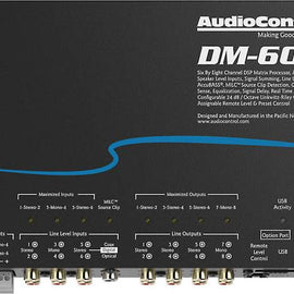 Audio Control DM-608 Digital signal processor — 6 inputs, 8 outputs