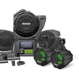 Alpine PSS-PRZR Complete 9-Speaker 600W RMS Weather-Resistant Sound System