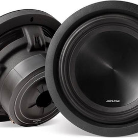 2 Alpine SWT-10S2 10" 1000W Shallow Slim Subwoofer + AudioControl Epicenter Bass