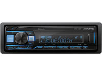 Alpine UTE-63BT Single-DIN Shallow-Chassis Bluetooth Digital Media Receiver