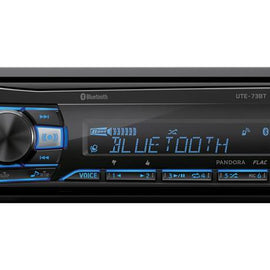 Alpine UTE-73BT Mech-less Digital Bluetooth & S2-S40 4" 140 Watts 2-Way Speakers