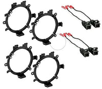2 Pairs GMSB345 GM Speaker Adapter & 72-4568 Wiring Harness