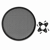 10'' Inch Car Audio Speaker Sub Woofer Subwoofer Metal Black Waffle Grill Cover Guard Protector Grille Universal