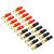 Absolute GRT8-50 8 Gauge Crimp Ring Terminals Connectors 50-Pack (Red Black)