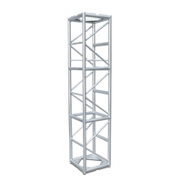 Galaxy Stage GS-2008 8' Long 20.5" Box Truss with Bolts Professional 6061-T6 Aluminum GS20 Series Truss