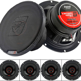 4 Cerwin Vega H7653 6.5" 3-Way Coaxial Speaker System 340 Watts Max HED Series
