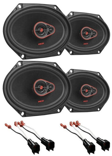 2 Pair Cerwin-Vega H7683 3 Way 6