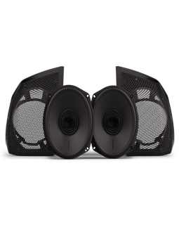 Rockford Fosgate HD24BL69 6x9" Aftermarket Saddlebag Cut-In Speaker Kit for 2024 Harley-Davidson