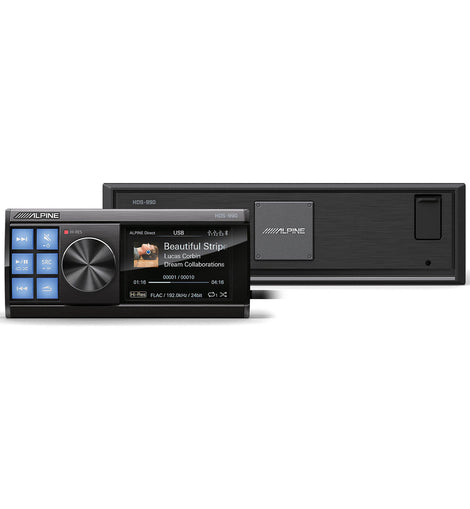 Alpine HDS-990 HDS-990 Single DIN Status Series Digital Media Receiver with Bluetooth