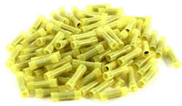 Absolute 500 pcs 16-14 Gauge NYLON AWG YELLOW insulated terminals Crimping connector