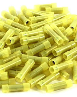 Absolute 500 pcs 16-14 Gauge NYLON AWG YELLOW insulated terminals Crimping connector