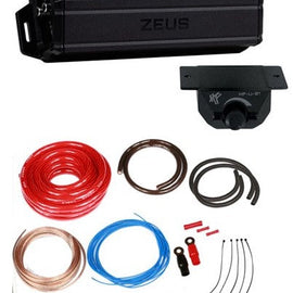 Hifonics ZD-1350.1D 1350 Watt Mono Amplifier 1 Ohm Car Audio Class-D Amp + 4 Gauge Amp Kit