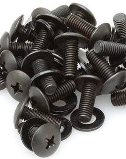 Hosa RMC-180 Standard Audio Rack Moutning Screws and Washers, 24 Pieces