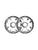 Diamond Audio HXM10FGB 10" Flush Mount Speaker Grill Pair Steel (Black)
