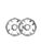 Diamond Audio HXM10FGW 10" Flush Mount Speaker Grill Pair Steel (White)