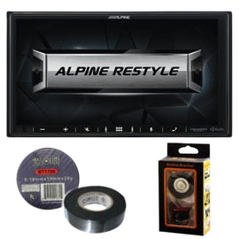 Alpine i407-WRA-JL 7" Receiver Fits 2018-Up Jeep Wrangler 2020-Up Jeep Gladiator Bundle