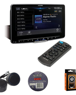Alpine iLX-F511+RUE-4360 Halo11 Digital Multimedia Receiver & Remote Bundle