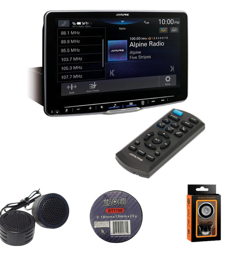 Alpine iLX-F511+RUE-4360 Halo11 Digital Multimedia Receiver & Remote Bundle