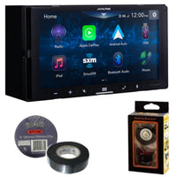 Alpine iLX-W670-M Digital Multimedia CarPlay Android Auto Maestro Bundle