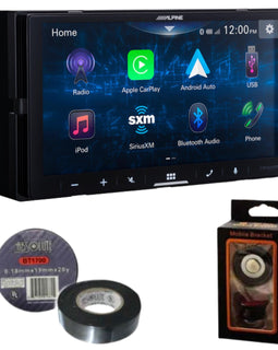 Alpine iLX-W670-M Digital Multimedia CarPlay Android Auto Maestro Bundle