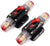2 Absolute ICB30 30 Amp Circuit Breaker 4/8 AWG Inline Manual Reset Fuse Holder