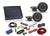 2 Alpine S2-S65 6.5" Speakers + BBX-T600 2 Channel Amplifier + KIT4 4G Amp Kit