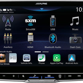 Alpine Halo9 iLX-F509 Digital multimedia receiver 9" touchscreen that fits in a DIN dash opening (does not play discs)