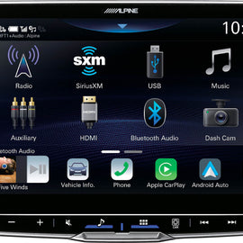 Alpine Halo9 ILX-F509 9" Digital Multimedia Receiver and HCE-C1100 Backup Camera