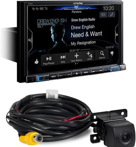 Alpine X308U In-dash Bluetooth Car Stereo 8