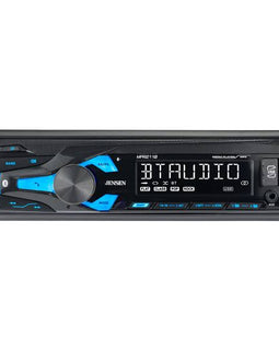 Jensen MPR2110 Single Din Bluetooth Stereo AM/FM Kit Harness Ant Fit 95-02 GM Pickup Bundle