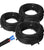 300 FT 1/8" 3mm with Dispenser Black Split Loom Conduit Polyethylene Tubing