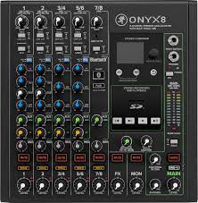 Mackie ONYX8 8-channel Analog Mixer with Multi-Track USB 24-Bit