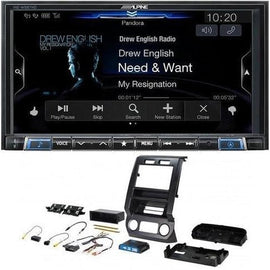 Alpine Bundle INE-W987HD 7-Inch Nav Receiver & PAC RPK4-FD2201 2015 and up Ford F-150 & Super Duty W/ 4.2 Display Kit