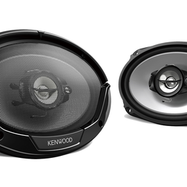 Kenwood KFC-1666S + KFC-6966S 6.5" 300W 2-Way Plus 6x9 400W 3-Way Car Speaker