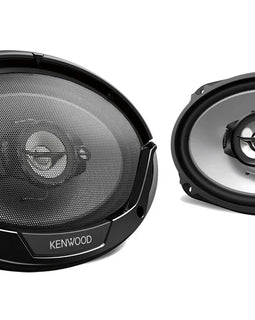 4 Kenwood KFC-6966S 1600 Watt 6x9" 3-Way Car Stereo Speakers