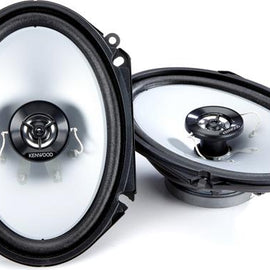 2 Pair Kenwood Car KFCC6866S 6x8" 500 Watt 2-Way Car Audio Coaxial Speakers Stereo