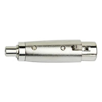 MR DJ RCAXLRF1 XLR Female to RCA Female Adapter Converter Gender Audio Coupler