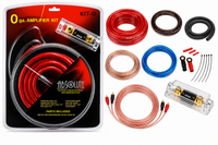 Absolute KIT-0 Complete 0 Gauge Amplifier Kit with RCA Interconnect Cable