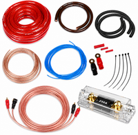 Absolute 3000W 0 Gauge Amp Kit Amplifier Install Wiring Complete 0 Ga Car Wires Red