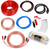 Absolute 3000W 0 Gauge Amp Kit Amplifier Install Wiring Complete 0 Ga Car Wires Red